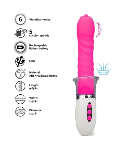 LIBERTY VIBRADOR &AMP;AMP; Vibrador avançado, sucção, impulso, prazer intenso e personalizado.