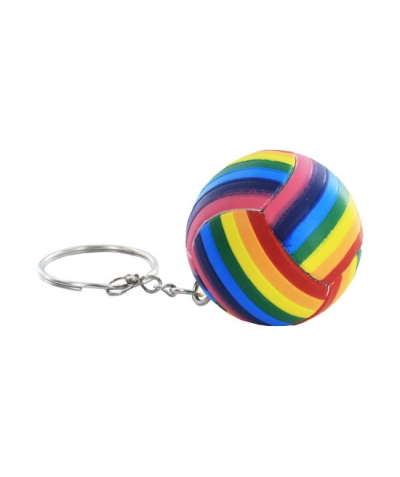 LLAVERO BALÓN CON BANDERA LGBT Llavero decorativo con diseño lgbt, accesorio funcional