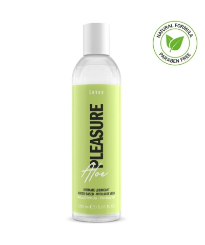 LOVEE ALOE Lubricante íntimo a base de agua, con aloe, neutro y seguro