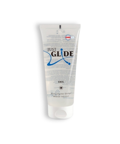 JUST GLIDE ANAL Lubrificante anal vegano de base aquosa, efeito relaxante.