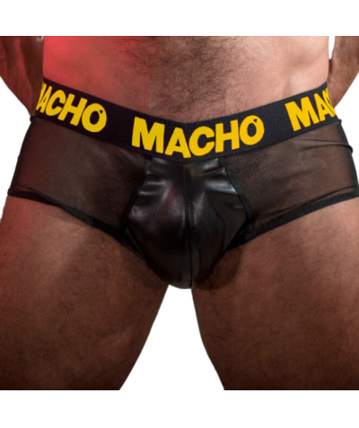 MX24AN Brief sensual amarillo de la colección shades fetish