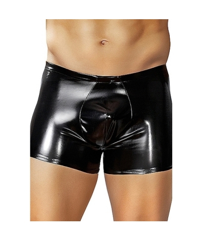 MALE POWER SHINY Boxer efecto latex negro