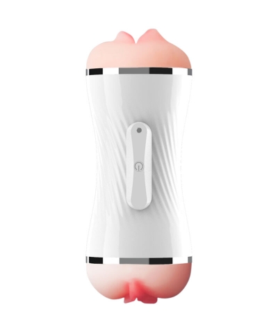 DOBLE VAGINA &AMP;AMP; BOC Masturbador vibrador duplo com 36 modos de vibração.