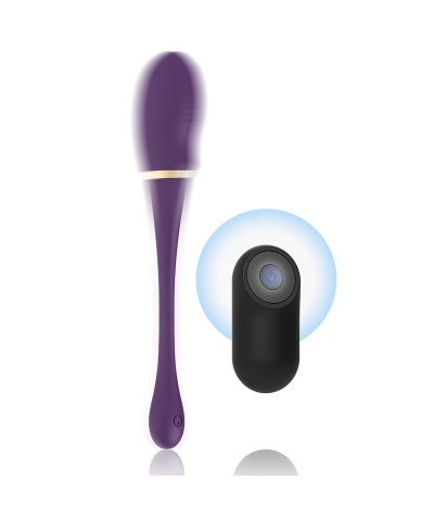 MERLIN Vibrador doble treasure merlin para estimulación intensa