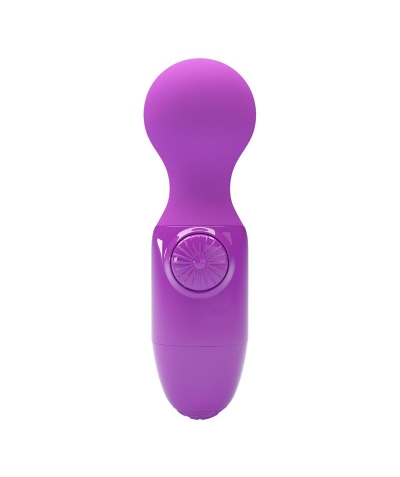 LITTLE CUTE PURPURA Mini massageador potente e compacto de silicone.