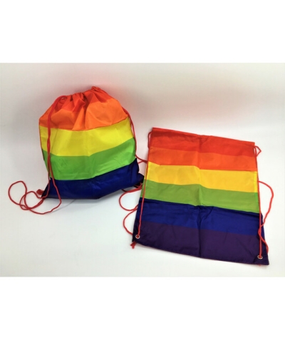 MOCHILA BANDERA LGBT+ Mochila de nylon con bandera del orgullo lgbt+