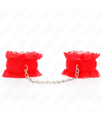 MUÑEQUERAS ELÁSTICAS DE ENCAJE Pulseiras bdsm: controlo, conforto e estilo garantidos.