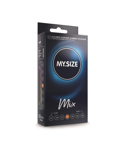 MY SIZE MIX 57 Variedad de preservativos my size mix de calidad