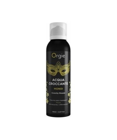 ORGIE ACQUA CROCCANTE MONOI Espuma de masaje efervescente