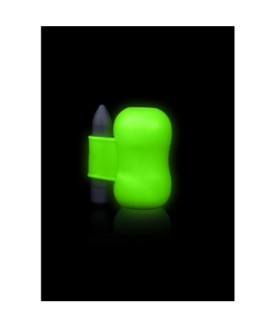 OUCH! - MASTURBADOR OUCH! Ai! - masturbador com vibrador fluorescente - glow in the dark