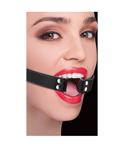 OUCH! OUCH RING GAG Mordaza con cintas de cuero