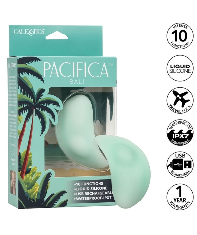 PACIFICA BALI ESTIMULADOR 10 F Estimulador curvado com 10 vibrações e pulsações.