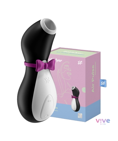 SATISFYER PENGUIN Potente succionador de clítoris de diseño bonito