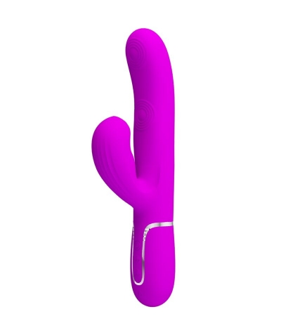 PERLITA VIBRADOR PUNTO G 3 EN  Vibrador rabbit multifunción para placer simultáneo