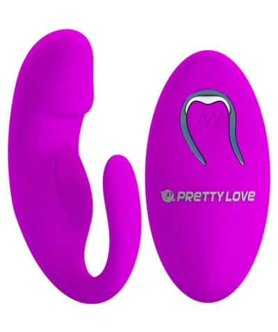 PINZA ESTIMULADORA CONTROL REM Juguete vibrador para estimulación íntima femenina dual