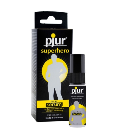 Pjur Superhero Serum  La nueva crema retardante para el hombre