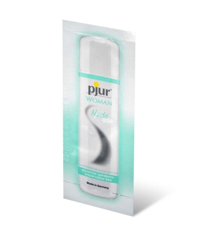 PJUR WOMAN NUDE LUBRICANTE BAS Lubricante acuoso sin aditivos para mujeres sensibles