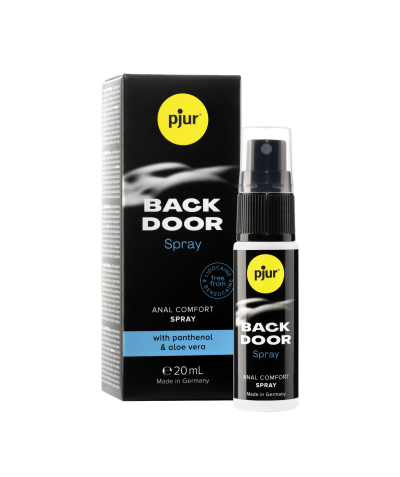 PJUR BACK DOOR ANAL COMFORT Spray relajante con pantenol y aloe para confort anal