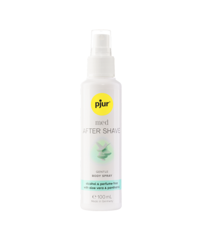 PJUR MED SPRAY Spray calmante post-afeitado para piel sensible, sin alcohol