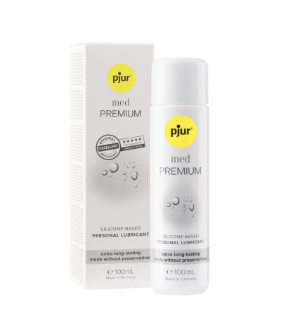 PJUR MED PREMIUM Lubricante de silicona, ideal para mucosas sensibles, suave