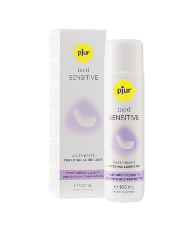 PJUR MED SENSITIVE GLIDE Lubricante neutro para zonas sensibles, libre de glicerina