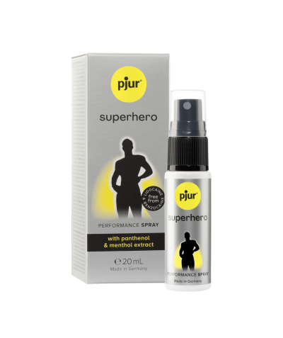 PJUR SUPERHERO Spray retrasante para prolongar el placer, sin lidocaína