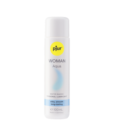 PJUR WOMAN AQUA LUBRICANT Lubricante íntimo acuoso, pH neutro, suave, sin residuos