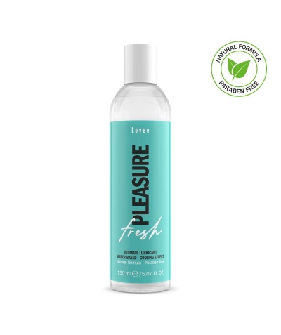 PLEASURE FRESH Lubrificante natural com efeito frio para prazer.