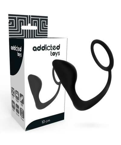 COCK RING CON PLUG Producto innovador: dilatador anal con anillo pene