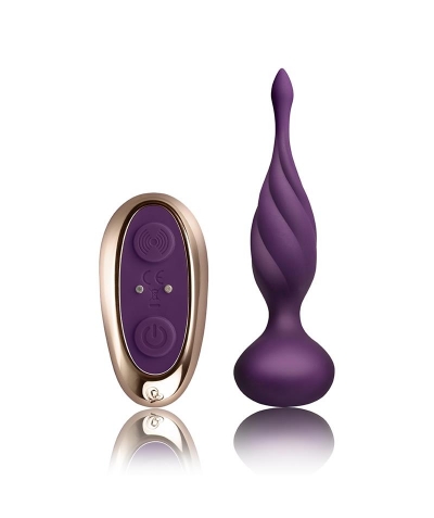 PETITE SENSATIONS DISCOVER Plug anal de silicona con vibración y control