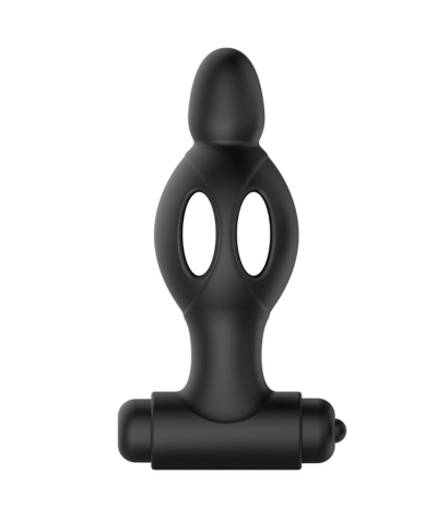 PLUG ANAL DE SILICONA CON VIBR Plug anal vibrador para estimulación anal avanzada