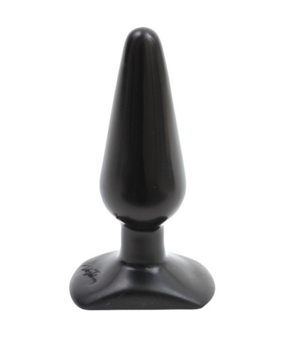 BLACK BUTT PLUG MEDIUM Plug anal doc johnson classic butt plug preto médio