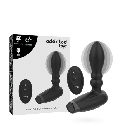 PLUG INFLABLE PLUG EXPANDABLE Massageador anal vibratório e inflável de alta qualidade.