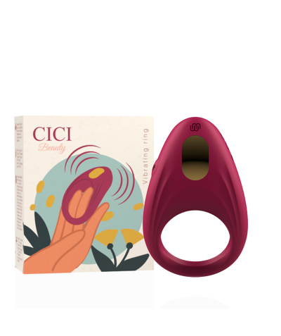 VIBRATING RING Anillo vibrador para pareja, impermeable y recargable