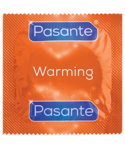 PRESERVATIVO  WARM Condones pasante calor con estrías y calor