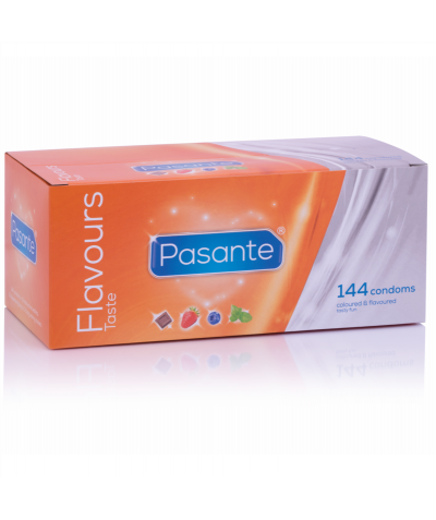 AROMA INTENSO Preservativos aromatizados y coloridos para placer sexual