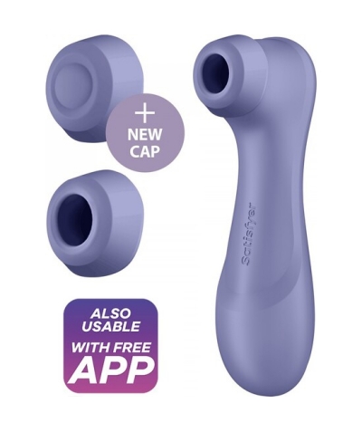 PRO 2 GENERACIÓN 3 APP Succionador satisfyer pro 2 con nuevo cabezal y control por app