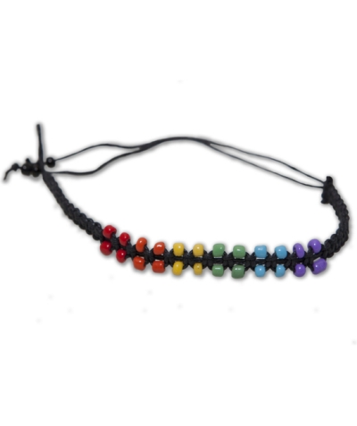 PULSERA BOLITAS PEQUEÑA LGTB Pulsera colorida que celebra orgullo y diversidad