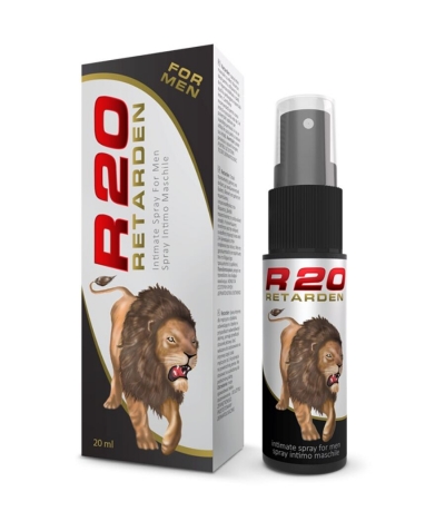 R20 SPRAY Spray retardador íntimo para prolongar relaciones sexuales