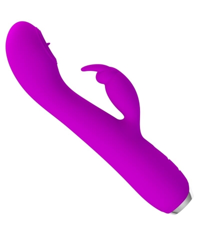 RACHEL VIBRADOR RECARGABLE CON Vibrador con punta de lengua y 12 funciones