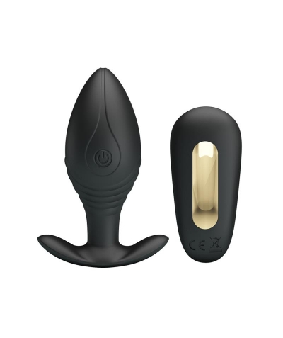 REGINA ROYAL PLUG ANAL CON CON Plug anal vibrador de silicona, funciones varias