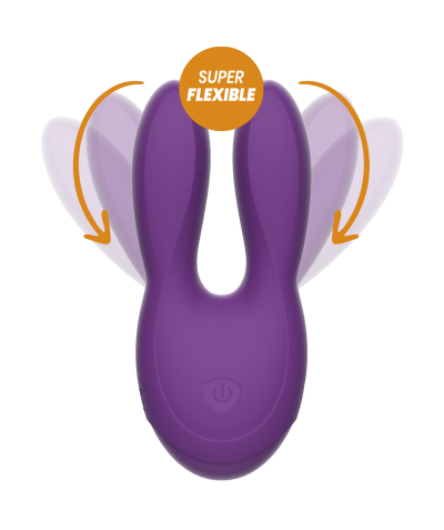 REWOBIT Vibrador clitoriano de silicona con 10 modos