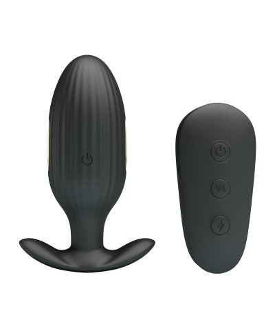 ROYAL PLEASURE PLUG ANAL CON E Plug anal con vibración y estimulación eléctrica