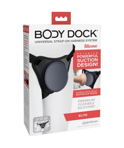 BODY DOCK ELITE HARNESS Arnés innovador para experiencias íntimas placenteras