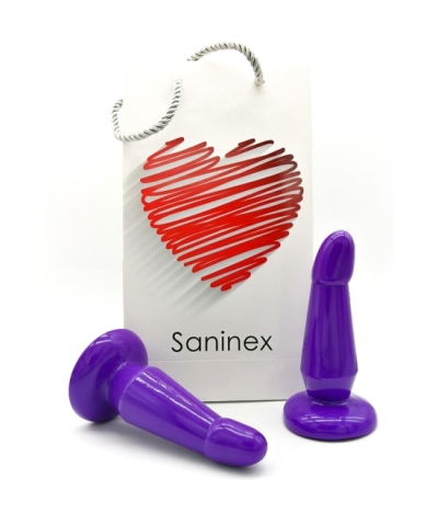 SANINEX DEVOTION Saninex devotion - plug e dildo com base de sucção - roxo