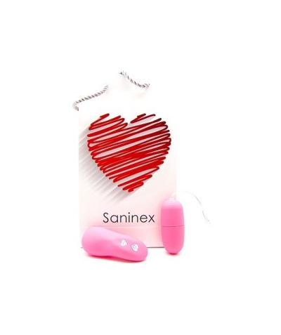 SANINEX VIBRATOR EGG WIRELES R Vibrador inalámbrico con 17 velocidades y control remoto