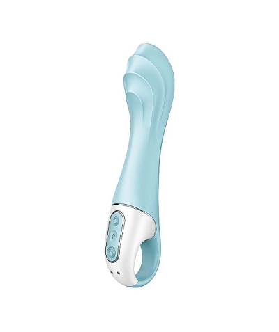 SATISFYER AIR PUMP VIBRADOR 5+ Vibrador hinchable para estimulación profunda. estimulación completa