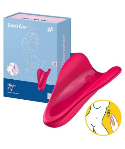 SATISFYER HIGH FLY Masajeador para colocar en los dedos