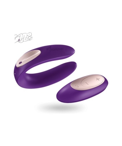 SATISFYER PARTNER PLUS REMOTO Perfecto juguete de pareja con control remoto