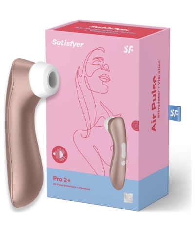 SATISFYER PRO 2 VIBRATION Succionador de clítoris con 11 modos de succión